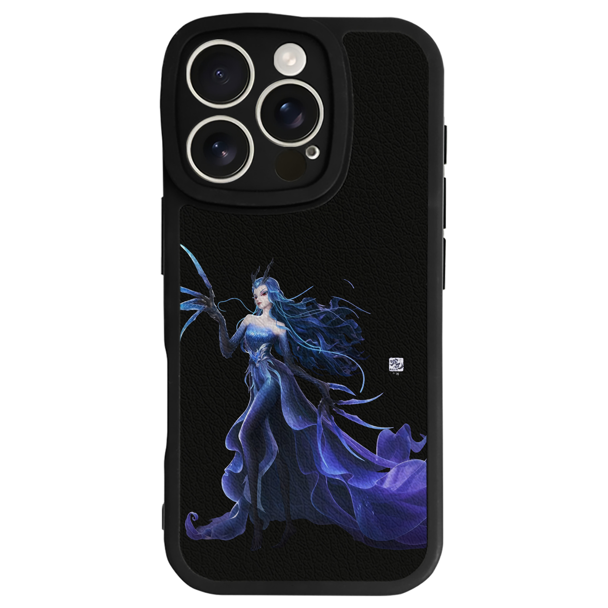 （画像用） Ne Zha 2 ナタ 魔童の大暴れ 【iPhone 16シリーズ対応】シリコンスマホケース（レザー調） 材質：シリコン